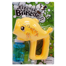 Дитячий генератор мильних бульбашок "Рибка" F2288(Yellow) 60 мл Bambi