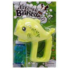 Дитячий генератор мильних бульбашок "Рибка" F2288(Green) 60 мл Bambi