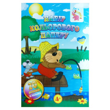 Набір кольорового паперу А4 RI200602, 20 аркушів Jumbi