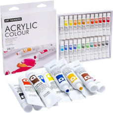 Набір акрилових фарб "Art Ranger Acryliс" EA2412, 12 мл 24 кольори Bambi