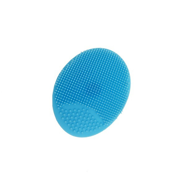 Силіконова мочалка для купання новонароджених MGZ-0923(Blue) Mega Zayka