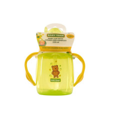 Поїльник з силіконовим спаутом і ручками 5003P 250 мл BABY TEAM