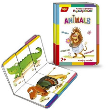 Дитяча розвиваюча книжечка "Переплутаниця Animals" 595012 серія Логіка малюкам Мастер