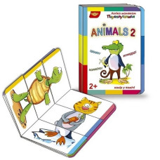 Дитяча розвиваюча книжечка "Переплутаниця Animals 2" 595029 серія Логіка малюкам Мастер