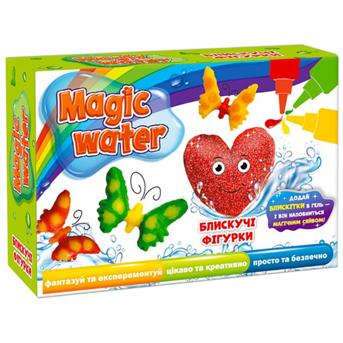 Набір для творчості "Magic water Блискучі фігурки" MV6031-05 Macik
