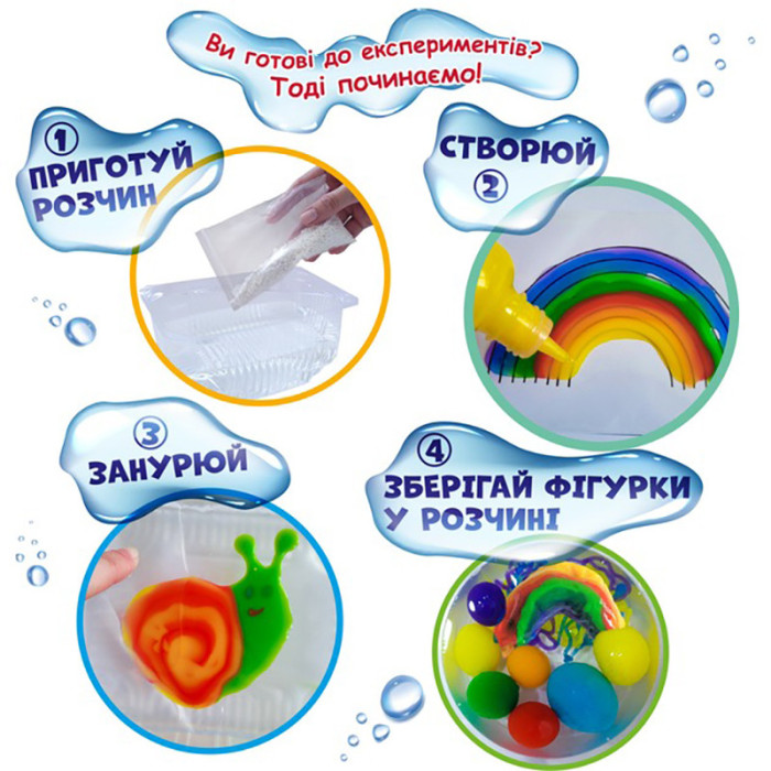 Набір для творчості "Magic water Creative gel SPRING" MV6031-04 Macik