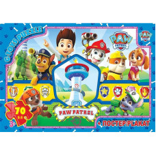 Дитячий пазл "Paw Patrol" PW08908 постер 70 елементів G-Toys
