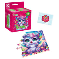 Дитячі пазли з сюрпризом "Кольорове кошеня" VT 8030-12, 180 деталей Vladi Toys
