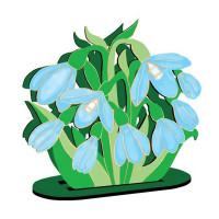 Дитячий набір для творчості "Snowdrops" FDCKW-048 Fabrika Decoru