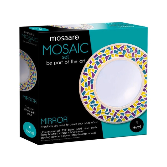 Дитячий набір для творчості кришталева мозаїка "Дзеркало" MA4004 Mosaaro
