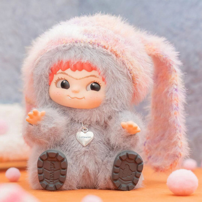 Колекційна м'яка іграшка з кільцем Весела вечірка Pop Top Letsvan 17WK-0601 серії "Wakuku" Pop Top