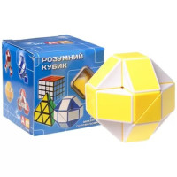 Змійка Рубика біло-жовта Smart Cube SCT405 в коробці Smart Cube
