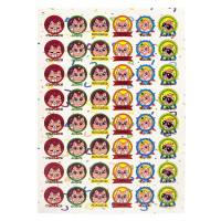 Оцінююча наклейка Котики KT23082504, 1 лист, 48 наклейок Jumbi
