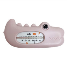 Іграшка-термометр для ванни "Крокодил" MGZ-1107(Pink) Mega Zayka