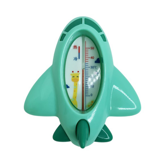 Іграшка-термометр для ванної "Літак" MGZ-1106(Turquoise) Mega Zayka