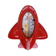 Іграшка-термометр для ванної "Літак" MGZ-1106(Red) Mega Zayka