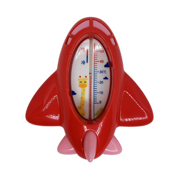 Іграшка-термометр для ванної "Літак" MGZ-1106(Red) Mega Zayka