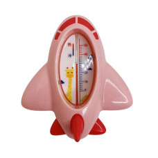Іграшка-термометр для ванни "Літак" MGZ-1106(Pink) Mega Zayka