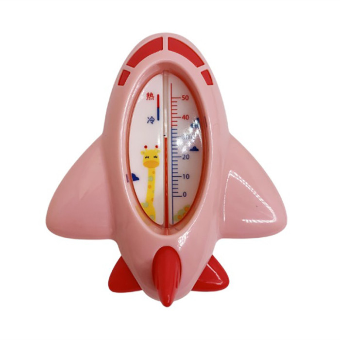 Іграшка-термометр для ванни "Літак" MGZ-1106(Pink) Mega Zayka