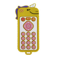 Силіконовий прорізувач пульт "Єдиноріг" MGZ-0425(Yellow) Megazayka