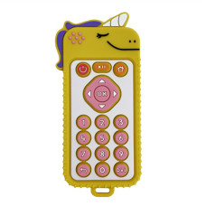 Силіконовий прорізувач пульт "Єдиноріг" MGZ-0425(Yellow) Megazayka