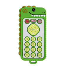 Силіконовий прорізувач пульт "Динозавр" MGZ-0426(Green) Megazayka
