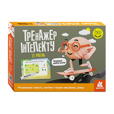 Тренажер інтелекту II рівень 1443003, 40 завдань, українська мова Ranok Creative