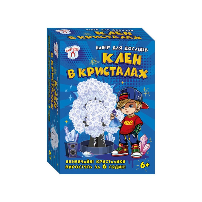 Набір для експериментів Клен у кристалах 10114180 білий Ranok Creative