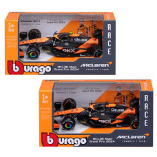 Автомодель MCLAREN F1 MCL38 (2024) Bburago 18-38214 масштаб 1:43 Bburago