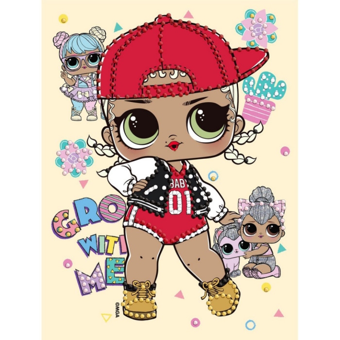 Алмазна мозаїка "L.O.L. Surprise! SWAG" AML1196, 15x20 см Идейка