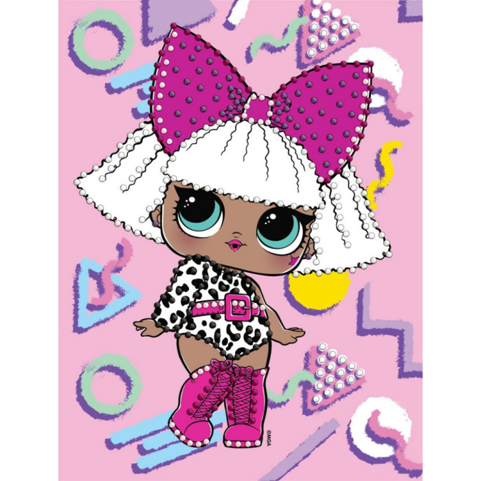 Алмазна мозаїка "L.O.L. Surprise! DIVA" AML1223, 15x20 см Идейка