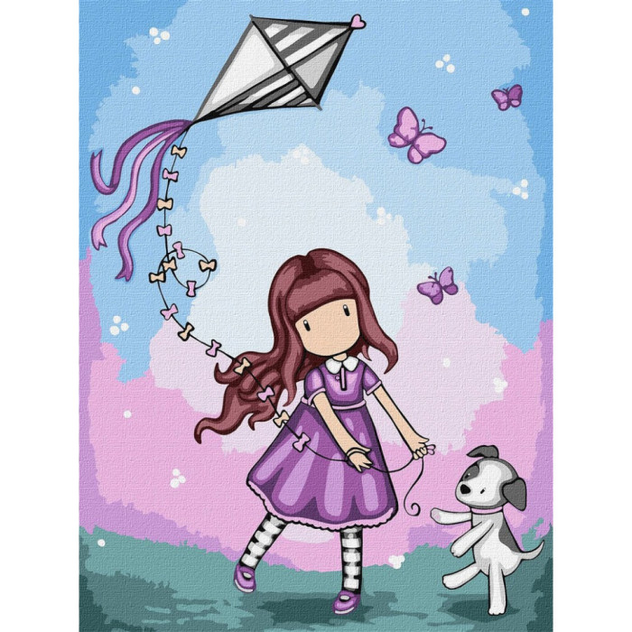 Картина за номерами "Don’t Fly Away Santoro Gorjuss Collection" KHO8585, 30х40 см Идейка