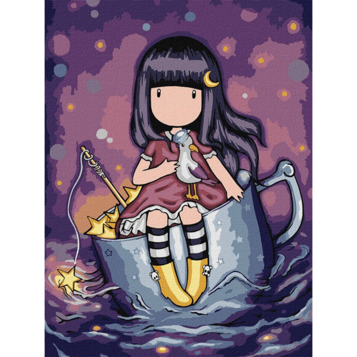 Картина за номерами "A Night's Quest Santoro Gorjuss Collection" KHO8673, 30х40 см Идейка