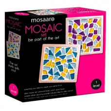 Набір для скляної мозаїки "Підставки для чашок" MA1002 квадратні Mosaaro