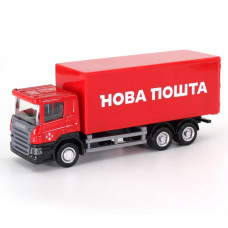 Автомодель дитяча Scania "Нова Пошта" TechnoDrive 250414U, масштаб 1:64 TechnoDrive