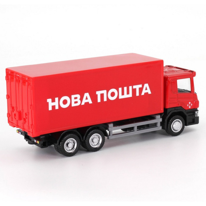 Автомодель дитяча Scania "Нова Пошта" TechnoDrive 250414U, масштаб 1:64 TechnoDrive