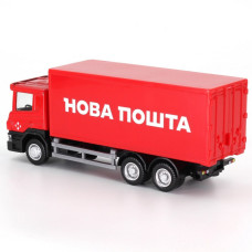 Автомодель дитяча Scania "Нова Пошта" TechnoDrive 250414U, масштаб 1:64 TechnoDrive