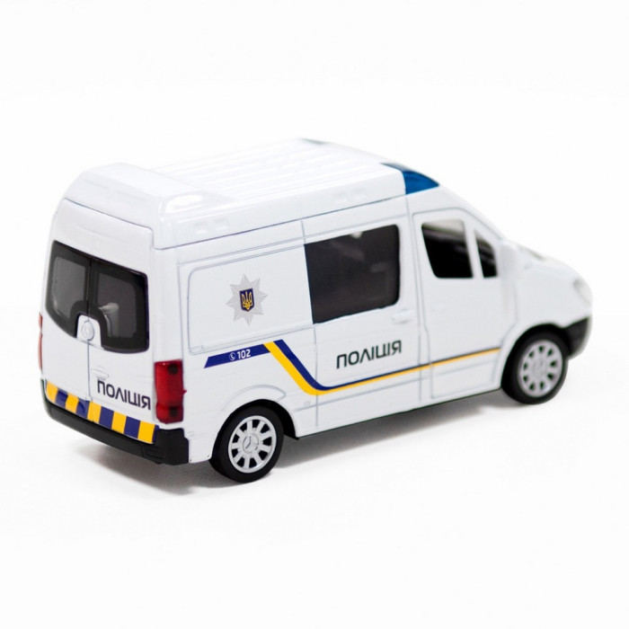 Автомодель дитяча Поліція Mersedes-Benz Sprinter TechnoDrive 250294 інерційна TechnoDrive