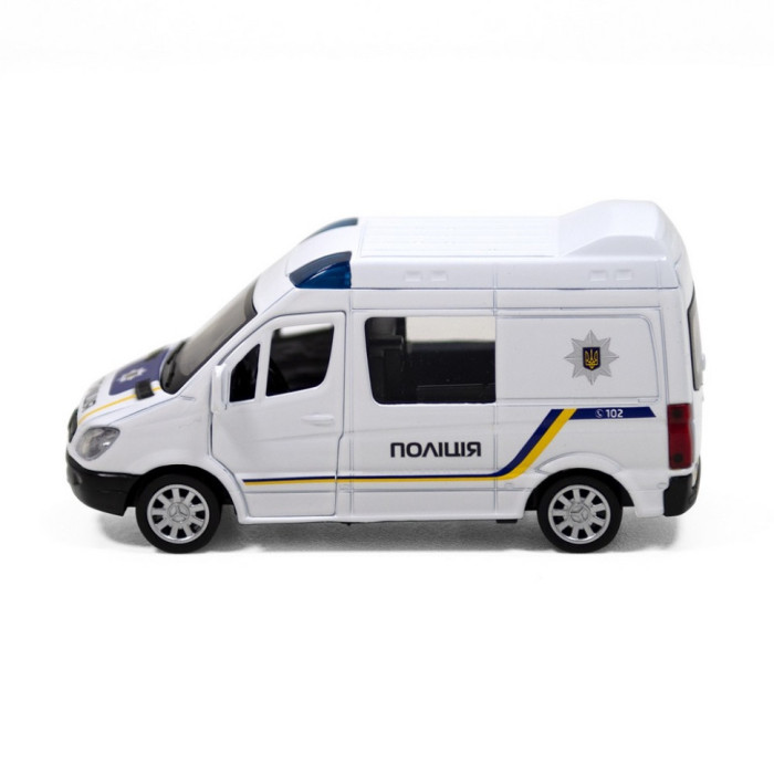 Автомодель дитяча Поліція Mersedes-Benz Sprinter TechnoDrive 250294 інерційна TechnoDrive