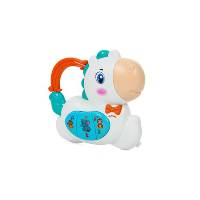 Дитяче піаніно "Конячка" FT0056A 12 см, навчальне, музика, звук Limo Toy
