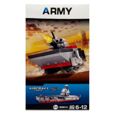 Дитячий конструктор "Aircraft carrier" M38-B0661-8, 40 деталей Bambi
