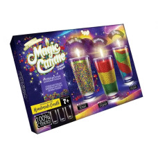 Комплект креативної творчості MAGIC CANDLE CRYSTAL 7320DT, 3 свічки в комплекті Danko Toys