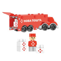 Дитячий металевий конструктор "Нова Пошта" 1416TXK, 135 деталей Технок