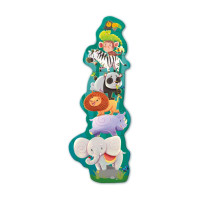 Дитяча магнітна гра "Друзі з джунглів" 200256, 8 елементів  DoDo Toys