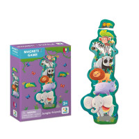 Дитяча магнітна гра "Друзі з джунглів" 200256, 8 елементів  DoDo Toys