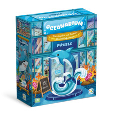 Дитячий віммельпазл "Музей Океанаріум" 300641, 150 елементів DoDo Toys