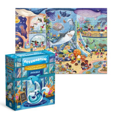 Дитячий віммельпазл "Музей Океанаріум" 300641, 150 елементів DoDo Toys