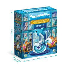 Дитячий віммельпазл "Музей Океанаріум" 300641, 150 елементів DoDo Toys