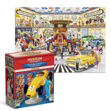 Дитячий віммельпазл "Музей Транспорту" 300640, 150 елементів DoDo Toys