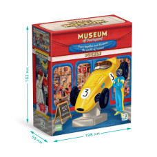 Дитячий віммельпазл "Музей Транспорту" 300640, 150 елементів DoDo Toys
